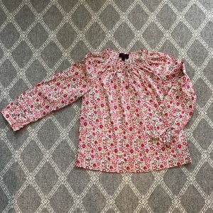J Crew Liberty Print Blouse